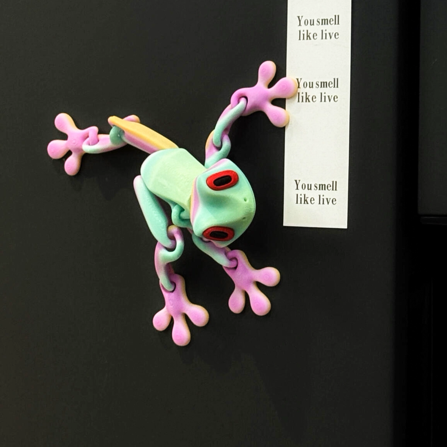 青蛙磁吸冰箱贴3d打印关节可动