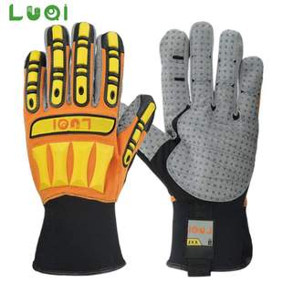 TPR防撞防滑油田手套Oil Gloves Gas