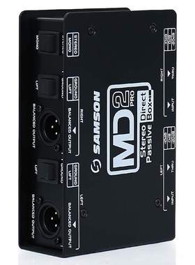 SAMSON山逊MD1 MD2 PRO贝斯键盘单块MCD2 MDA1吉他效果器演出DI盒