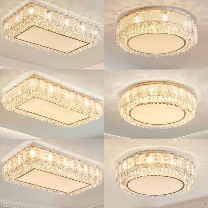 法式轻奢水晶吸顶灯奶油风创意客厅主灯全光谱护眼卧室节能灯,鲜花速递/花卉仿真/绿植园艺,割草机/草坪机,淘宝优惠券,粉丝福利购,淘宝优惠卷