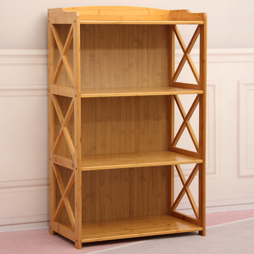 依人言书架简易多层收纳置物书柜