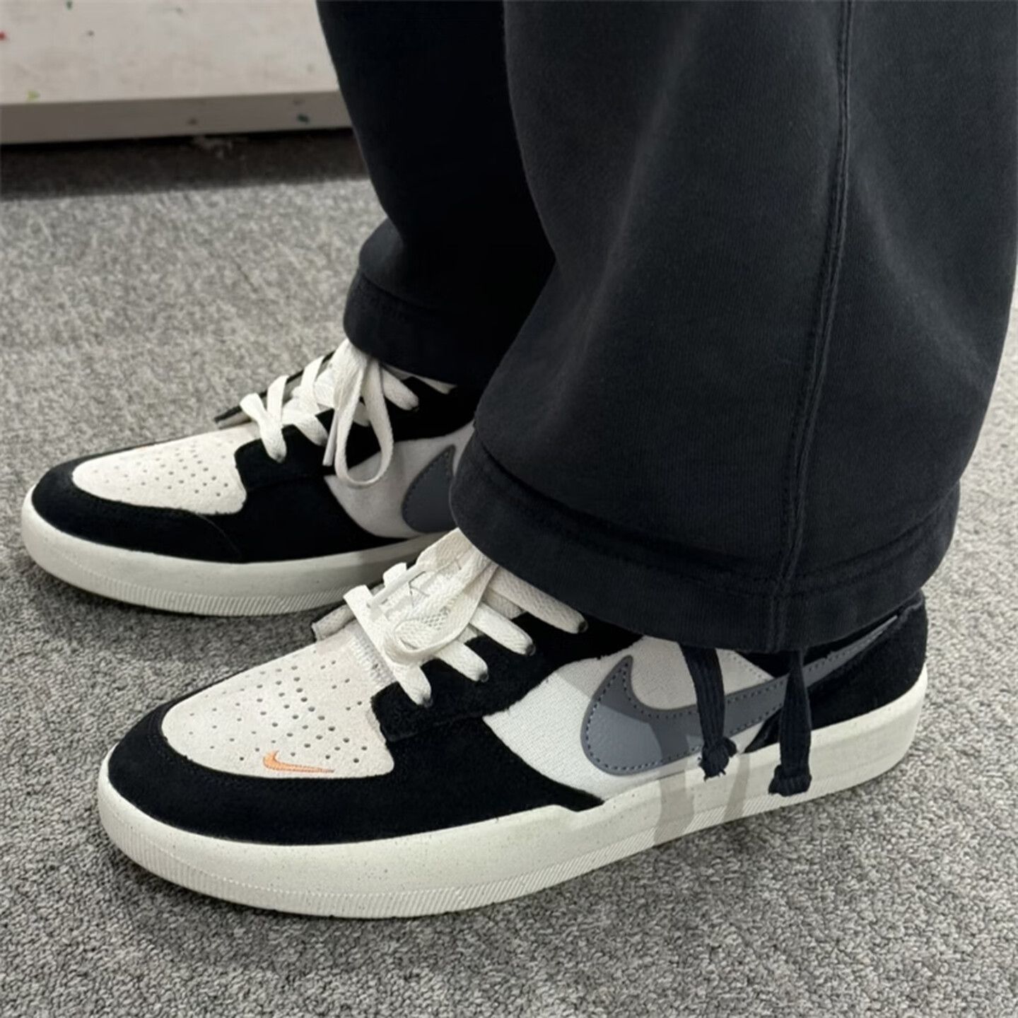 Nike SB Force 58耐克翻毛皮滑板鞋防滑耐磨舒适透气休闲百搭板鞋