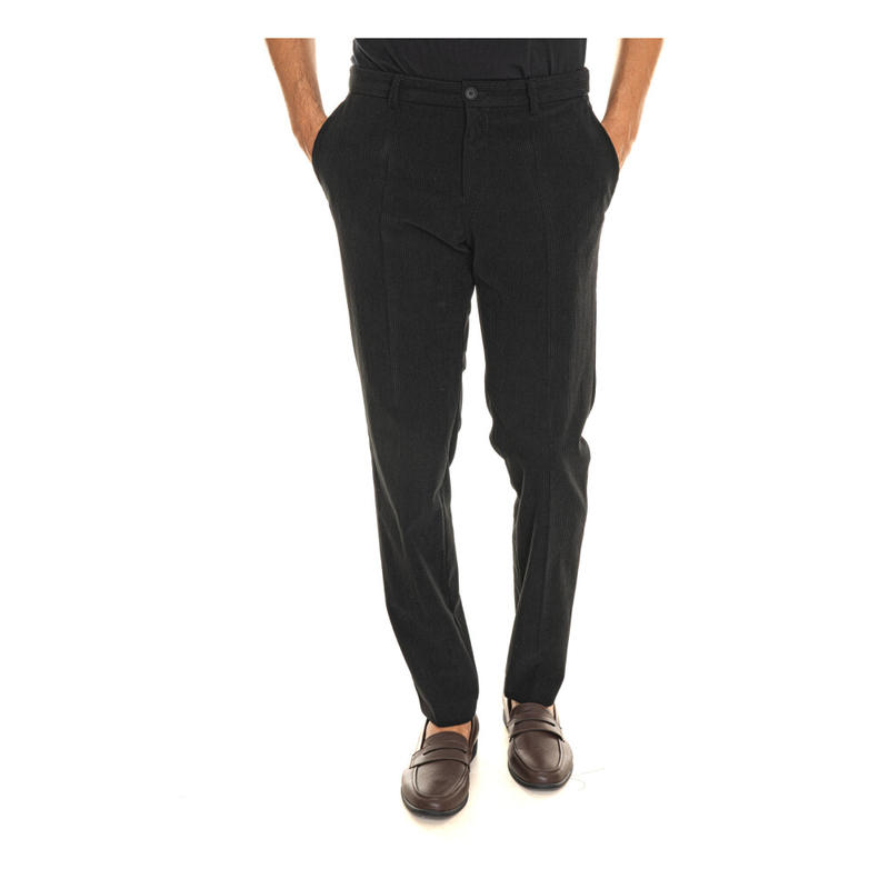 boss 男士黑色 紧身裤百搭修身休闲裤