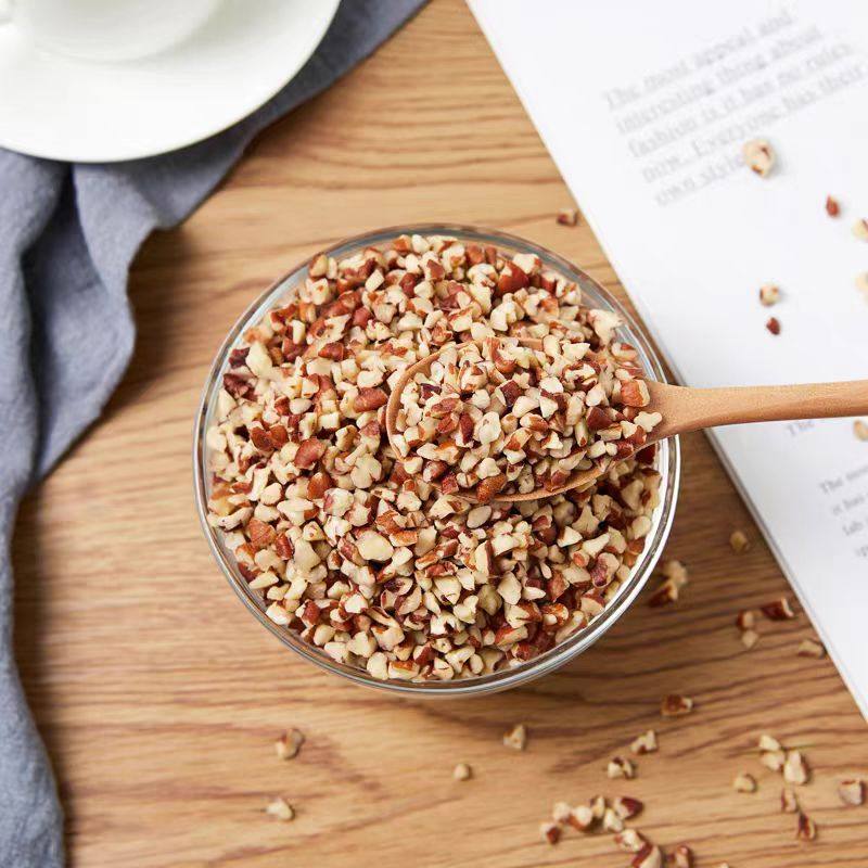 原味碧根果碎仁粗碎坚果碎仁烘焙专用零食坚果碎仁袋装坚果果仁