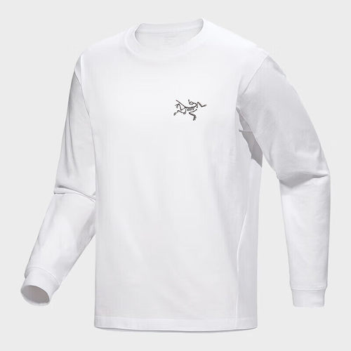 ARC'TERYX 始祖鸟 Kragg Cotton 户外圆领长袖T恤 棉质印花上衣