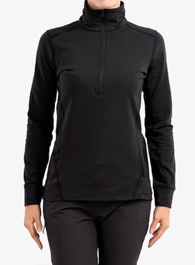 Arcteryx 始祖鸟 Rho LT Zip 户外女款 保暖内衣轻量抓绒上衣