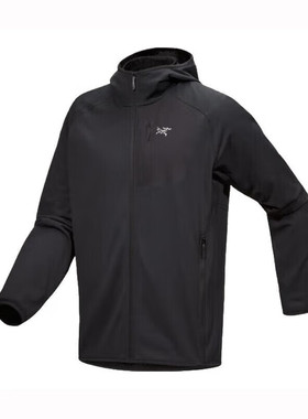 ARC'TERYX 始祖鸟 Delta Hoody 保暖连帽抓绒衫 男夹克上衣