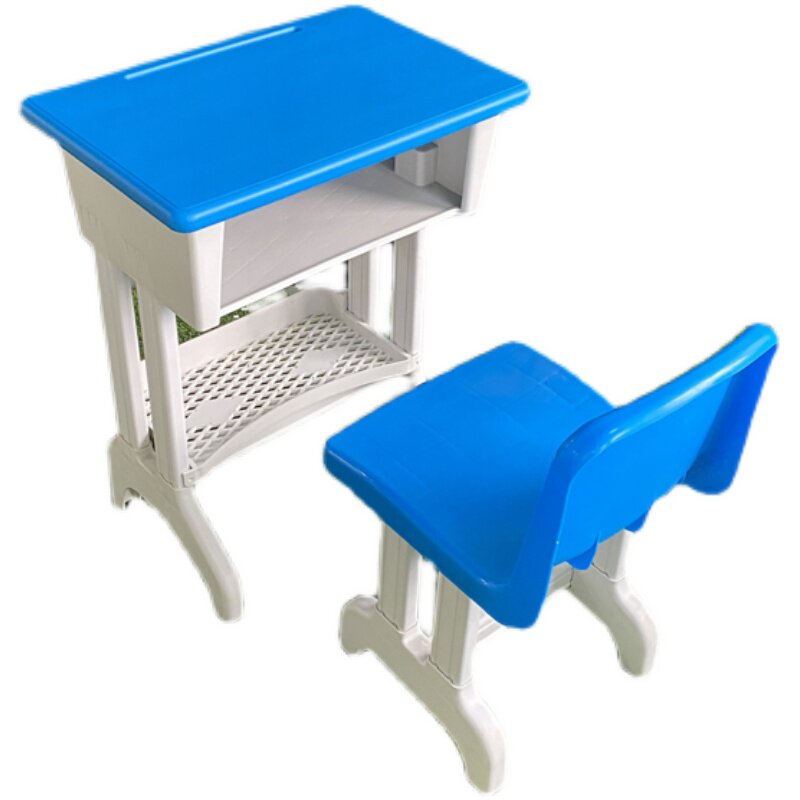 小学生课桌椅学校培o训班儿童学习桌单人升降塑钢课桌凳厂家直销