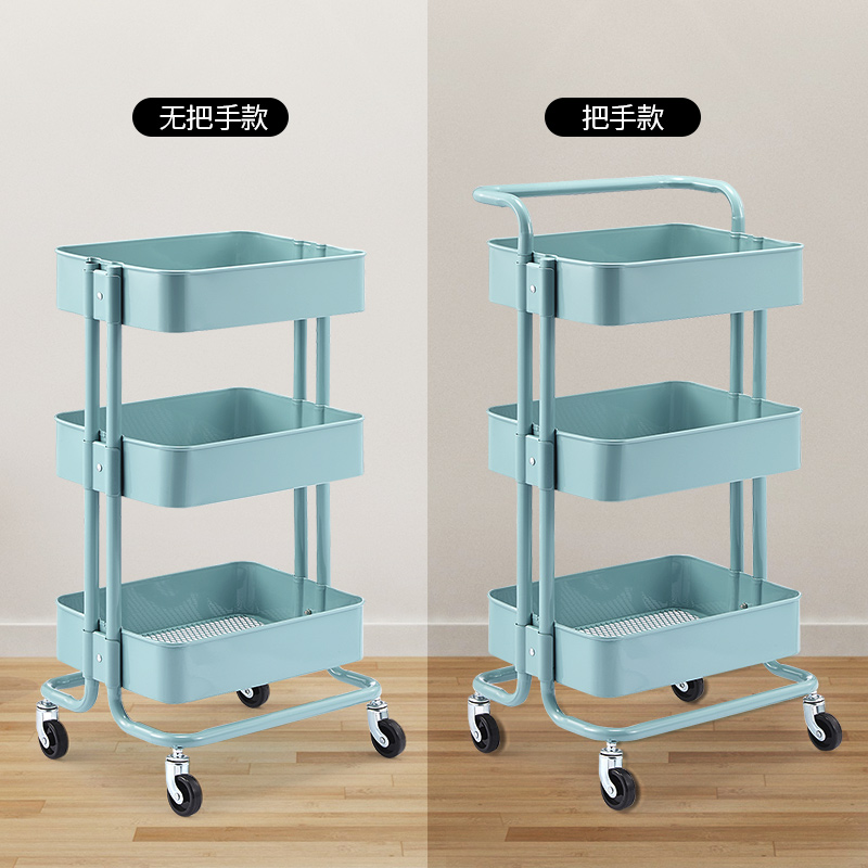 皮肤管理专d用推车美发移动收纳整理置物架美甲工具车美容院小推