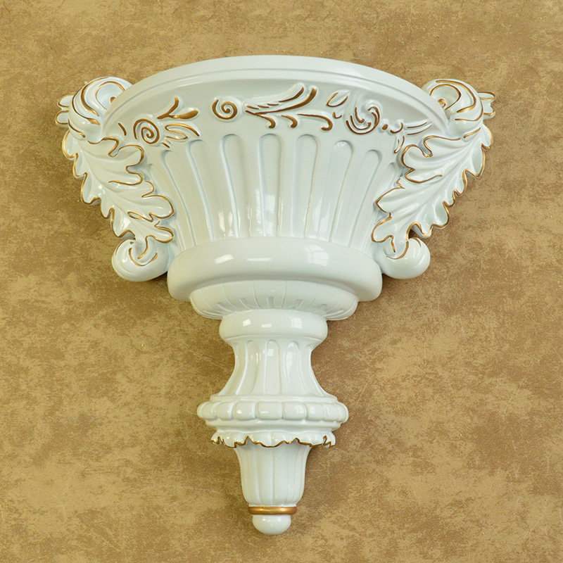 墙壁置物架一字隔板客厅装饰创意墙面G挂架美式墙上托架壁挂搁板