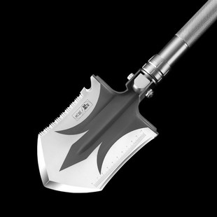 郎神多功能工兵铲户外求生工具折叠铲子野营装 T备用品铁锹露营
