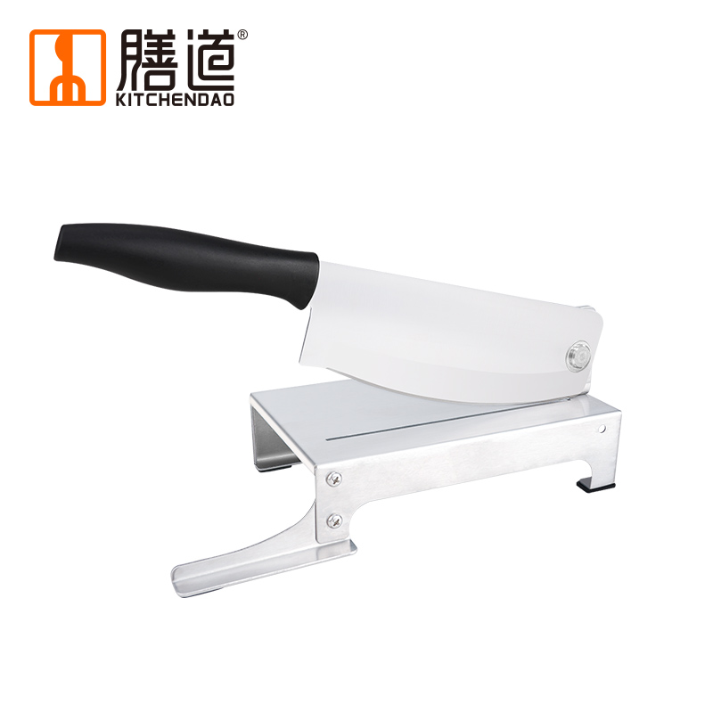 膳道新款玉米铡刀小型不锈钢家用手动玉米切片段切刀Y果蔬切片机