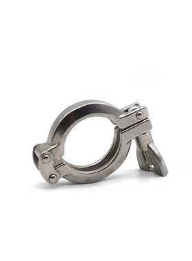 316L不锈钢快装卡箍卫生级快装双销卡箍13SF重型喉箍快速卡盘连接