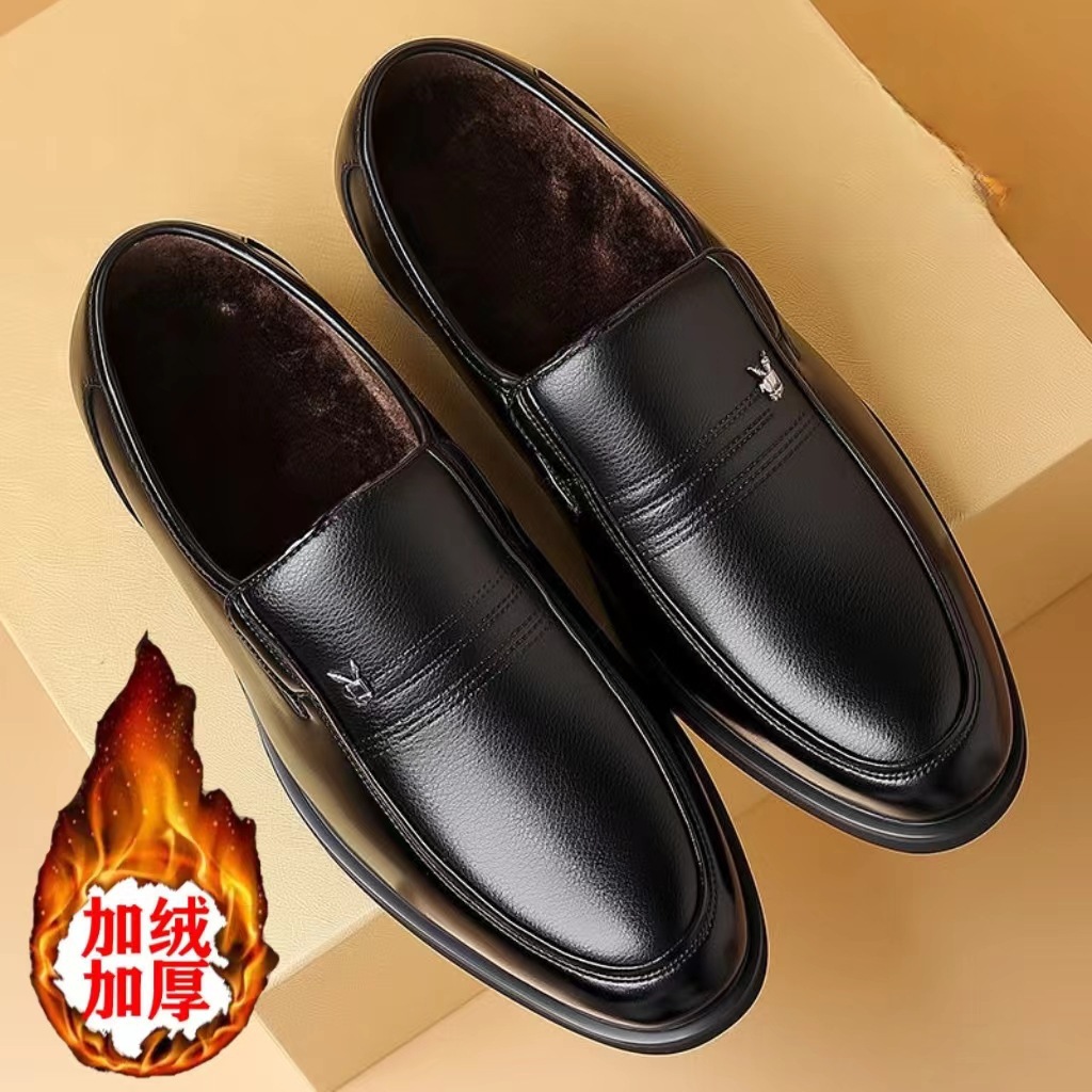 2025新款加绒加厚马丁靴男冬季男鞋新款男士靴子韩版高帮百搭增高