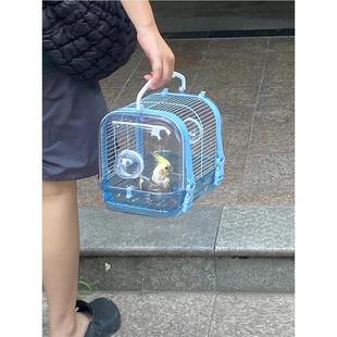 鹦鹉外出笼便携外出包玄凤小太阳专用鸟笼鹦鹉笼2025新款夏季透气