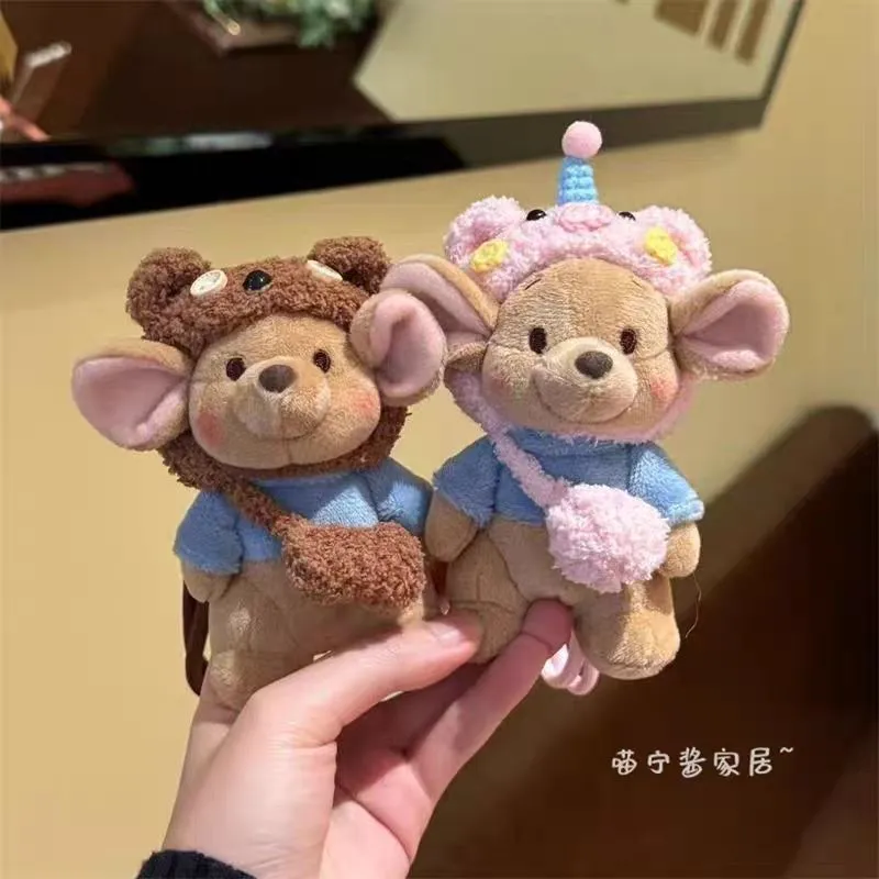 小豆站姿公仔包包挂件可爱小熊