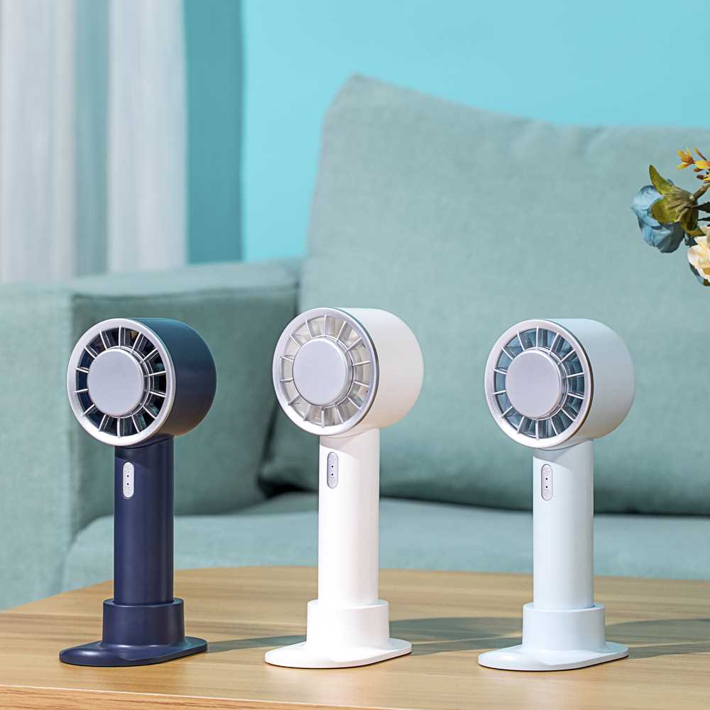 热销日韩新品冷敷风扇WX633半导体二代冰球迷你户外风扇手持台扇