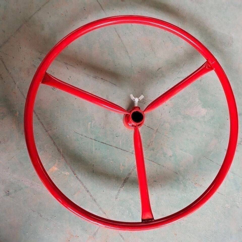 加厚铁滴灌挡圈滴管架子滴灌带导管滴灌圈新款播种机铺滴灌带圆盘