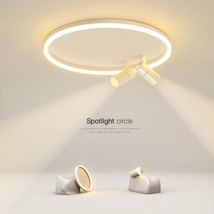 韵丝蔓创意led主卧吸顶灯现代简约衣帽间客厅灯过道走廊卧室灯具
