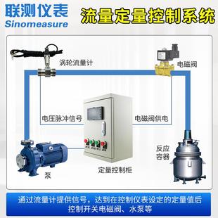 水液体涡轮流量计脉冲柴油 流量定量控制器系统 自动定量加水加药