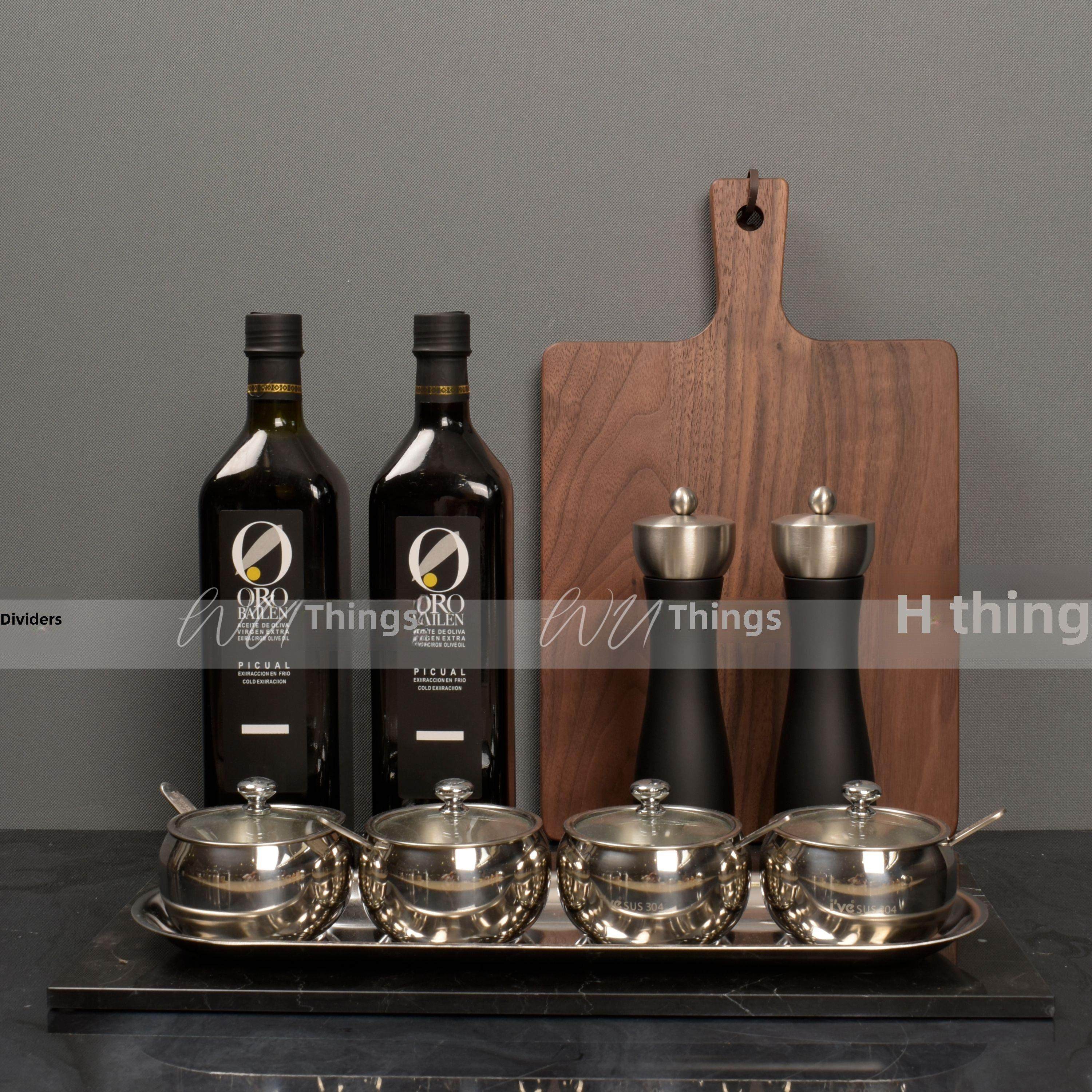 吴吴吴无障碍豪华现代样板房厨房饰品组合套装餐厅柜软装橄榄油瓶,家居饰品,家饰软装搭配套装,淘宝优惠券,粉丝福利购,淘宝优惠卷