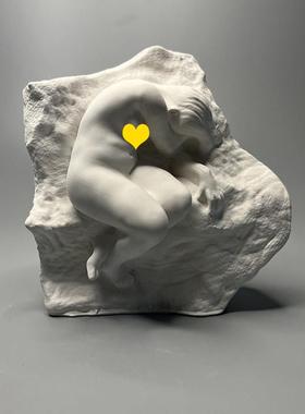 复古罗马美术雕塑石膏像桌面艺术人物小摆件高级小众生日礼物礼品