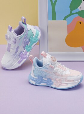 女童小童网布鞋透气休闲运动鞋