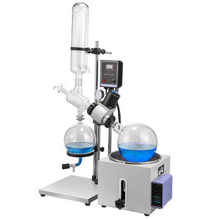 201D蒸馏旋转实验室提纯结 现货速发小型蒸发仪2L5L小型蒸发器RE