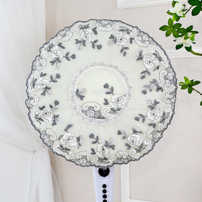 速发电扇罩电形扇罩子防尘罩落地式 风扇套子罩风家用布艺外圆盖