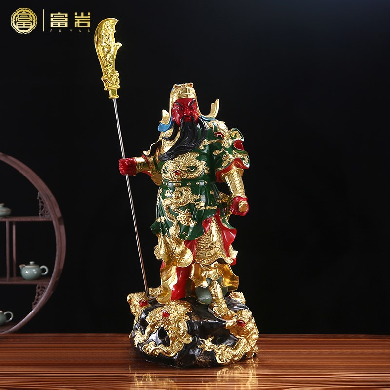 速发件龙关公摆九供奉家用武财神招财26寸铺二爷神像店关关羽佛像