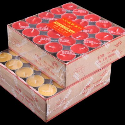 速发100粒酥油灯 莲花灯佛供灯供灯江浙沪包邮 红黄请注明