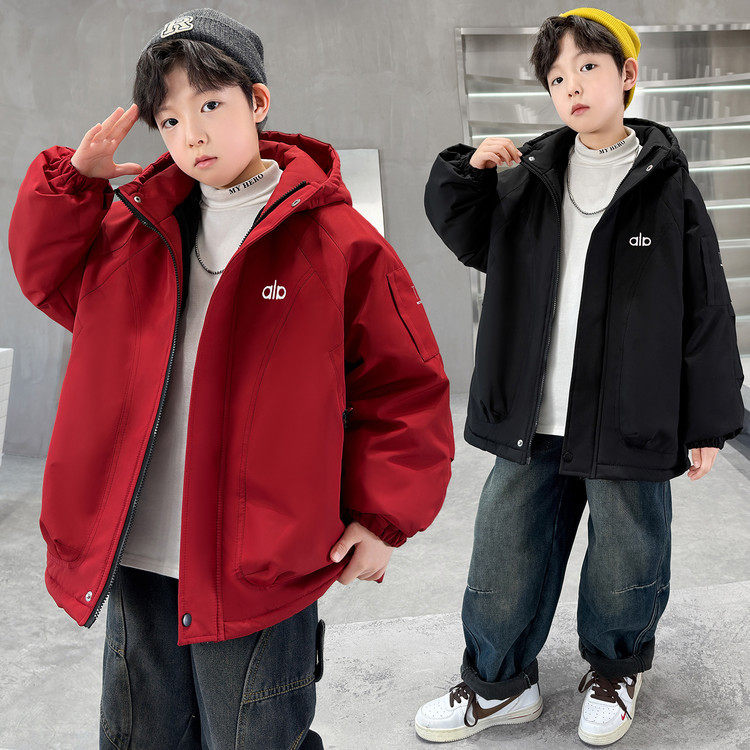 儿童冬季男童秋冬款外套夹棉加厚2025新款冬装冲锋衣二棉男孩棉服,童装/婴儿装/亲子装,棉袄/棉服,淘宝优惠券,粉丝福利购,淘宝优惠卷