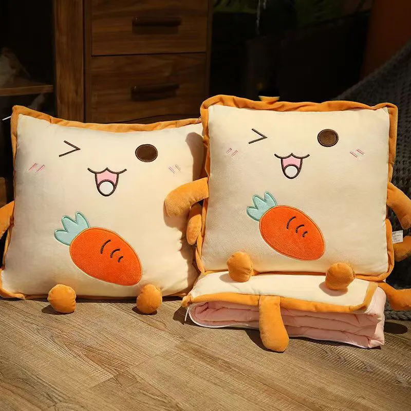 汽车抱枕被子两用车载靠垫靠枕车上车用枕头抱枕被睡觉车内空调被