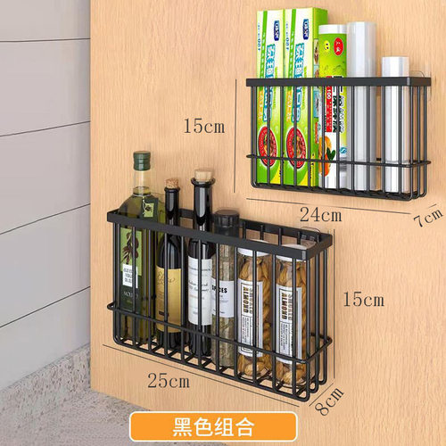 保鲜膜收纳架放冰箱侧面
