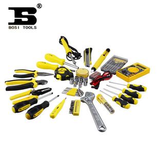 BS511053 电讯综合工具箱万用表电烙铁扳手套筒剥线钳工具套装