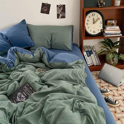 床上件套床单被套套六套宿舍单人三件被四子全套一整F9765HJH件套