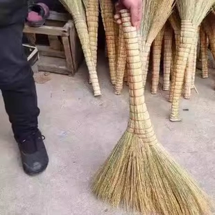 扫帚手工高粱扫把加厚扫地扫帚家用室外学校工地耐用庭院 户外老式