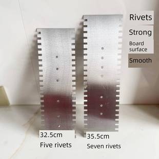 齿抹子方齿锯齿抹子带齿抹子锯齿拉槽铺砖抹子抹泥刀齿抹泥刀