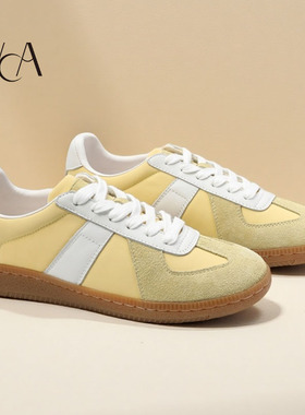 VCA女鞋春季平底运动鞋女德训鞋轻便不累脚夏季透气排汗休闲鞋