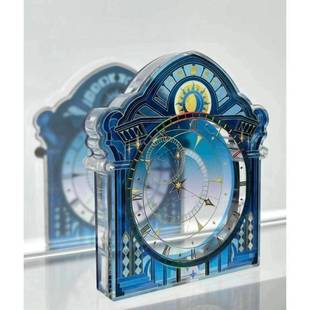 小某书布拉格时分谷美亚克力双闪徽章收纳58/75mm吧唧砖