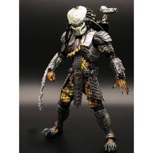 铁血战士手办模型AVP异形狗凯尔特长老独狼可动人偶电影摆件 迷失