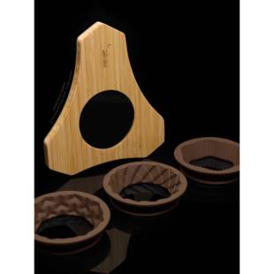 清庭 适配 山文62/龙鳞62/龙绢62滤杯 文鳞绢三合一滤杯托