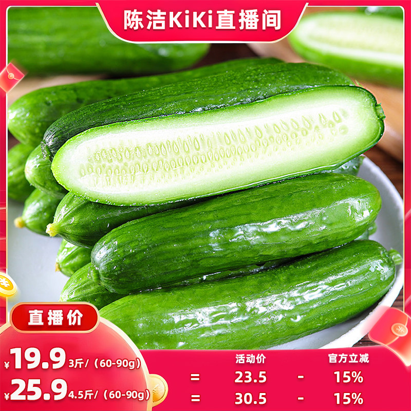 【k姐推荐】锋趣水果黄瓜当季现摘新鲜生吃无刺清脆小黄瓜