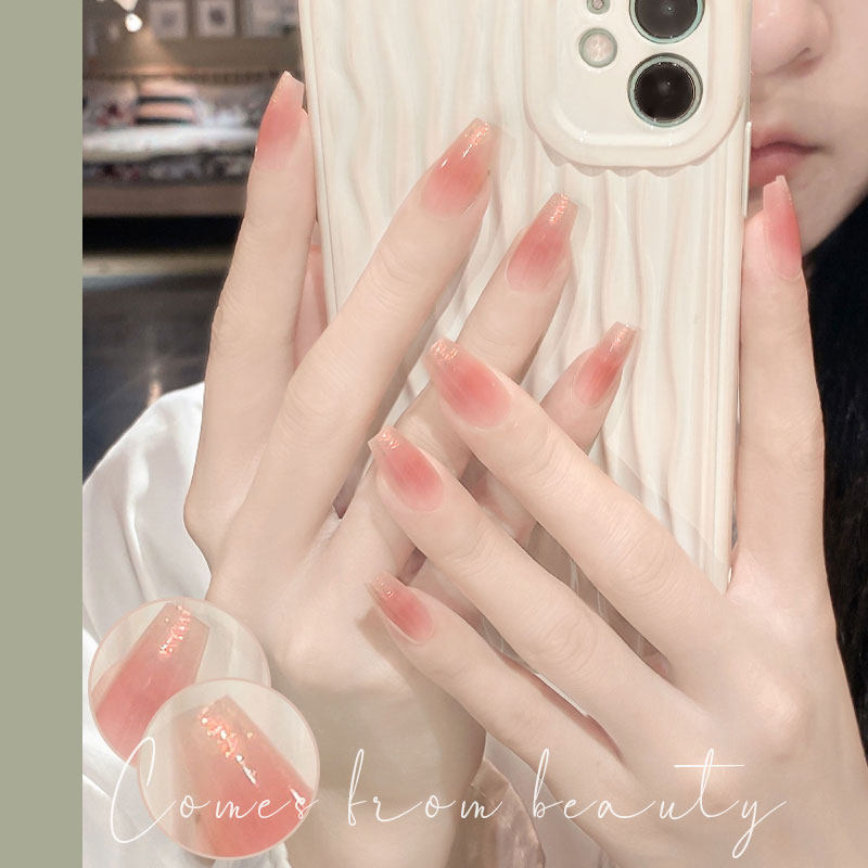 Burgundy Cat Eye Press-on Nails 2026 Lunar New Year - Product image 5