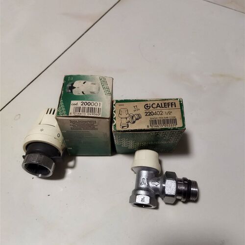 意大利caleffi卡莱菲暖气片恒温温控器200001角型温控阀220402