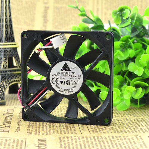 原装正品台达 8015 0.30A 8CM 12V AFB0812VHB CPU双滚珠散热风扇