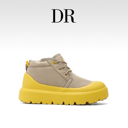 王一博同款雪地靴厚底加绒保暖