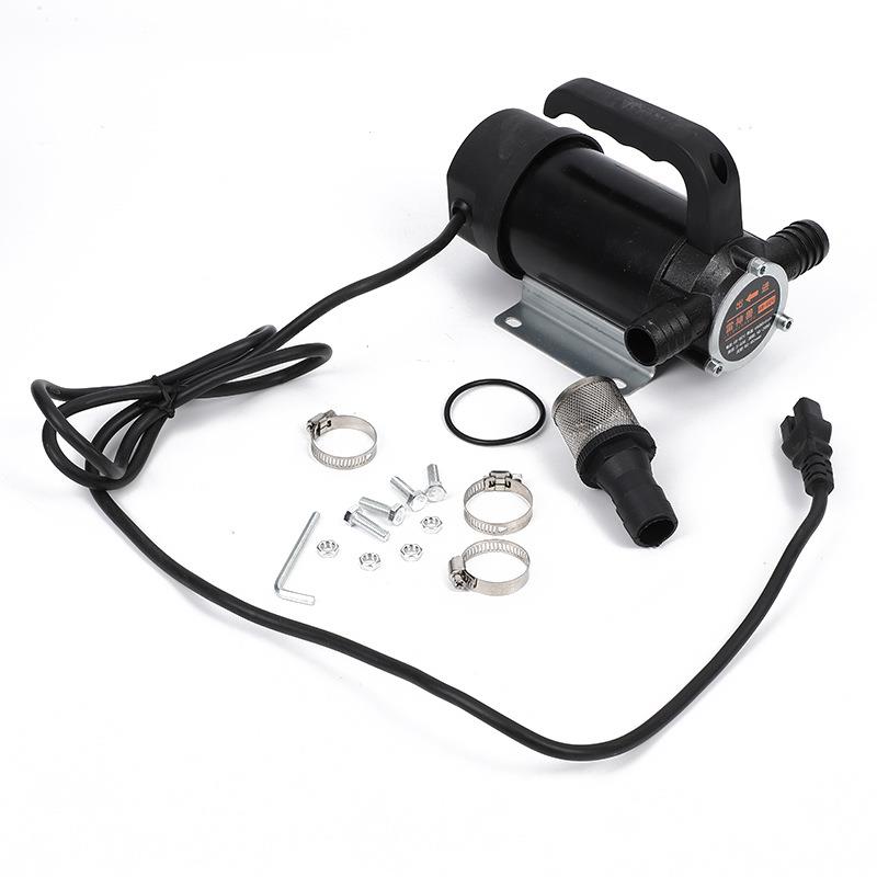油水两用抽水泵抽油泵220V家用12V24V48V60V小型水泵插电直流油泵