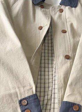 2025秋季新款风衣外套女巨好看的小个子中长款正流行爆款韩版薄款