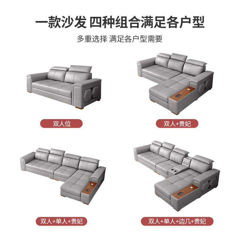 多功能折叠沙发床两用家用可伸缩坐卧小户型双人客厅网红款科技布